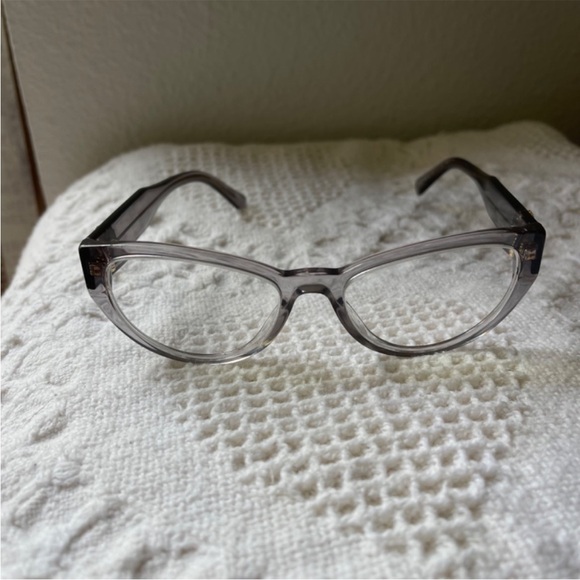 ? SALE ? Authentic & a Rare Find VERSACE Gray Glasses *need to replace lens* main image 10